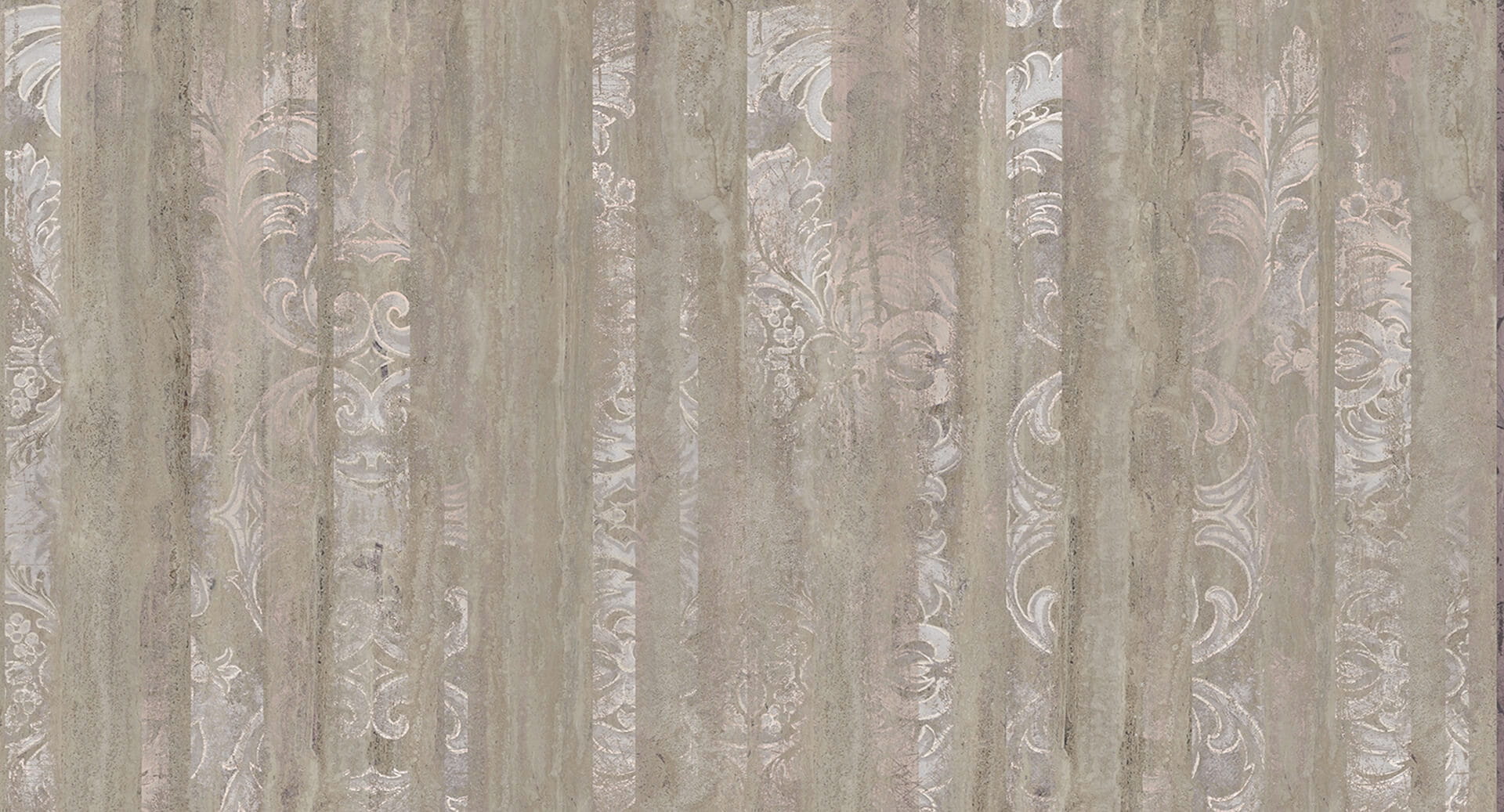 Fototapeta tynk i ornament Muance MU15082 Curtain Call Lush