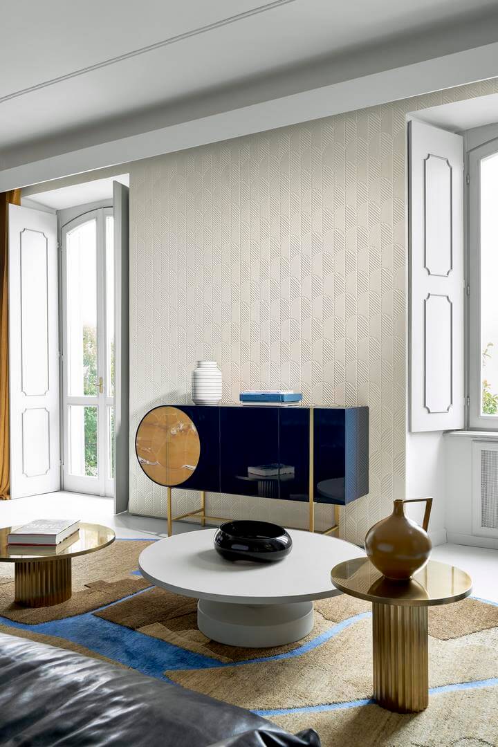 Tapeta tekstylna 3D łuki Arte Anicca 72524 Kanso