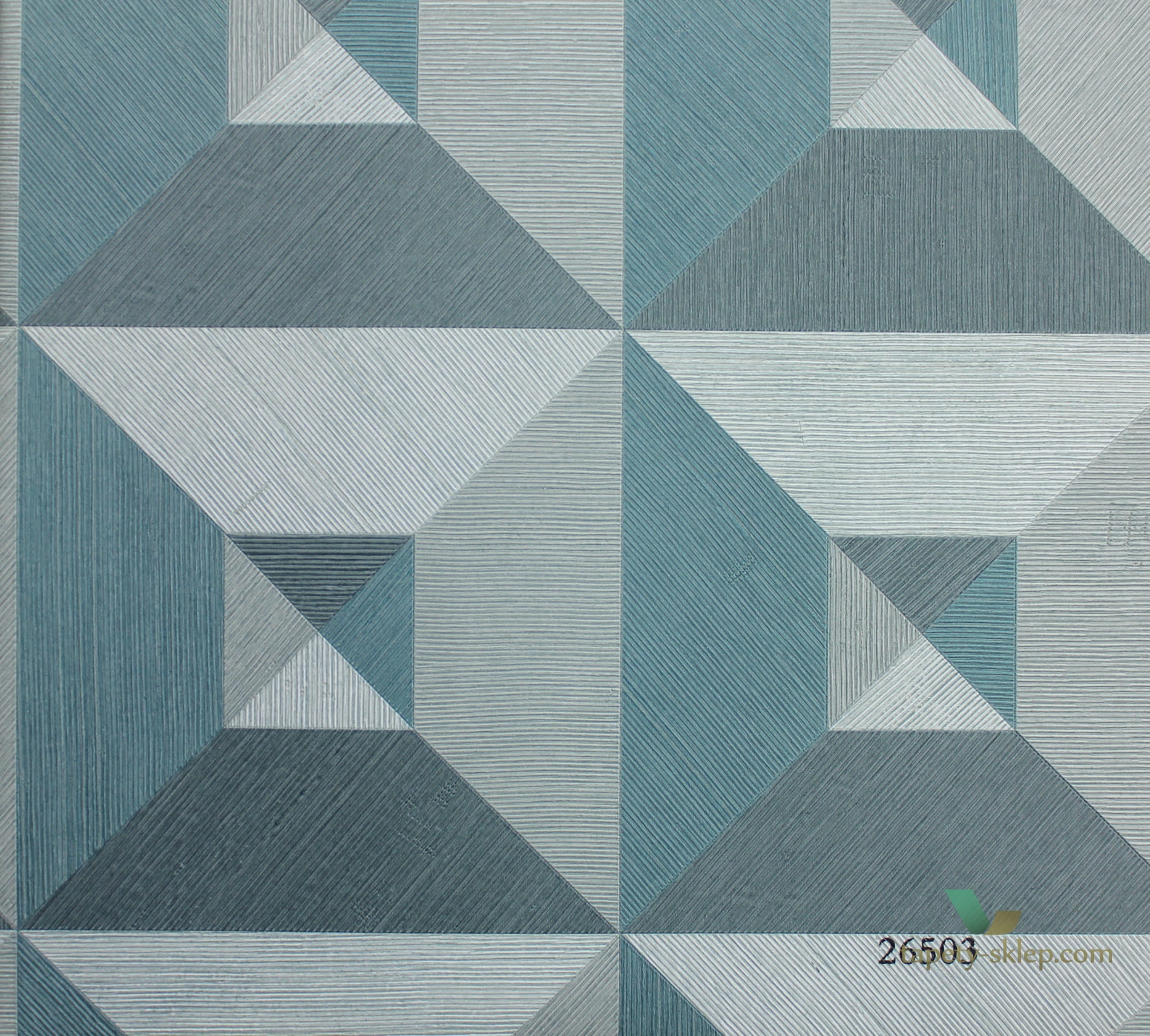 Tapeta z geometrycznym wzorem Arte Pyramid 26503 Focus