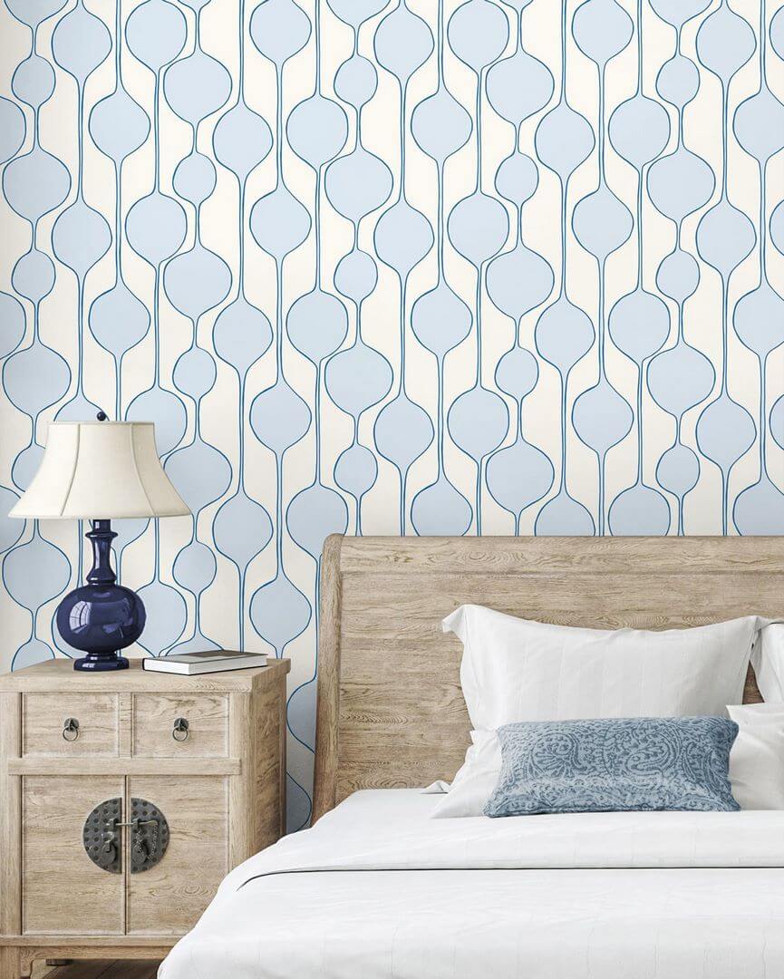 Tapeta geometryczna Seabrook SL80102 The Simple Life