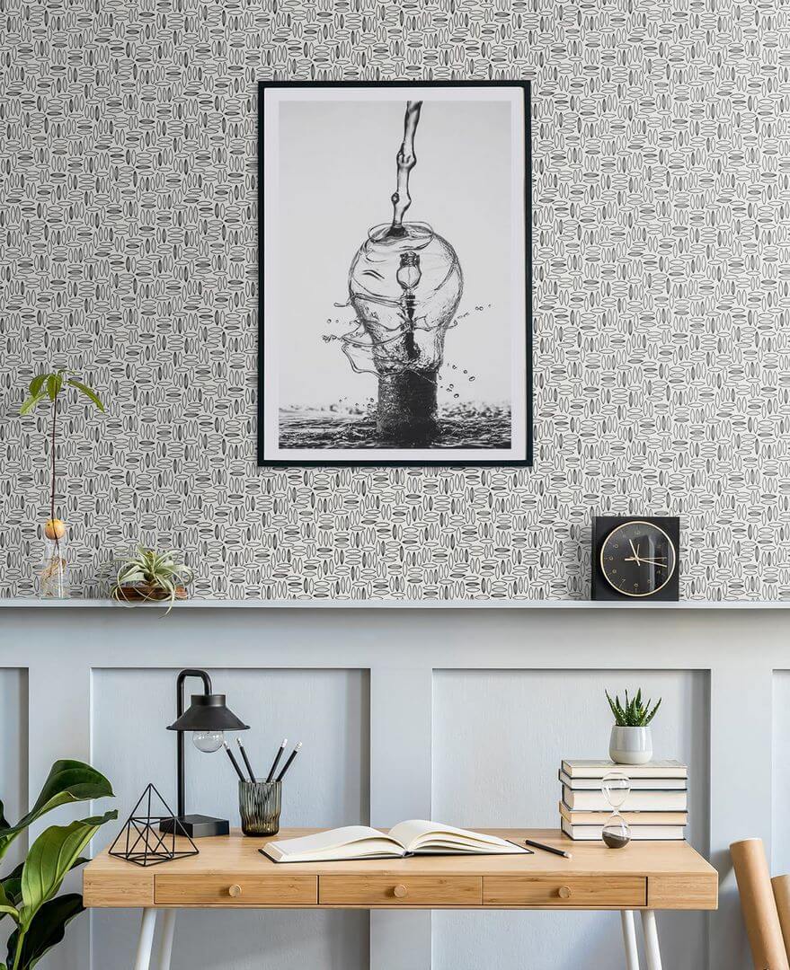 Tapeta geometryczna Seabrook SL80600 The Simple Life