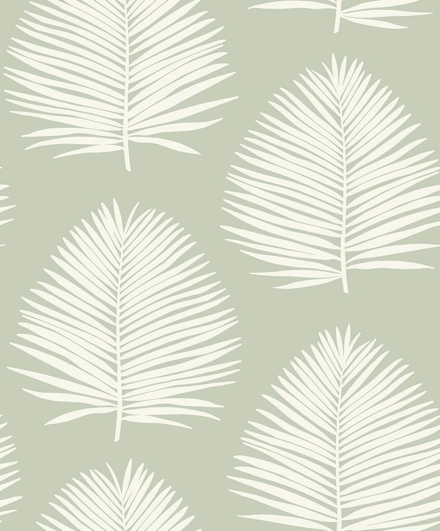 Tapeta liście palmy Seabrook SL80704 The Simple Life