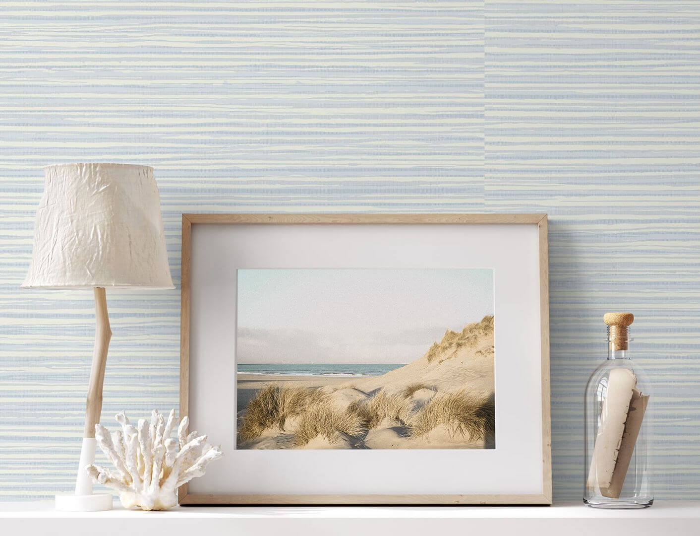 Tapeta imitująca grassclotch Seabrook SL80902 The Simple Life