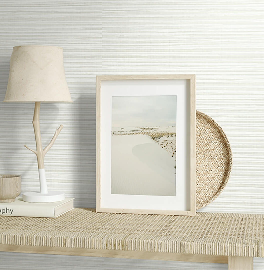 Tapeta imitująca grassclotch Seabrook SL80903 The Simple Life