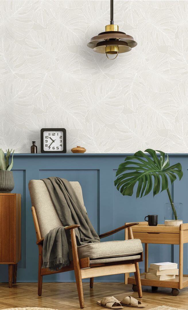 Tapeta liście monstery Seabrook SC20205 Summer House
