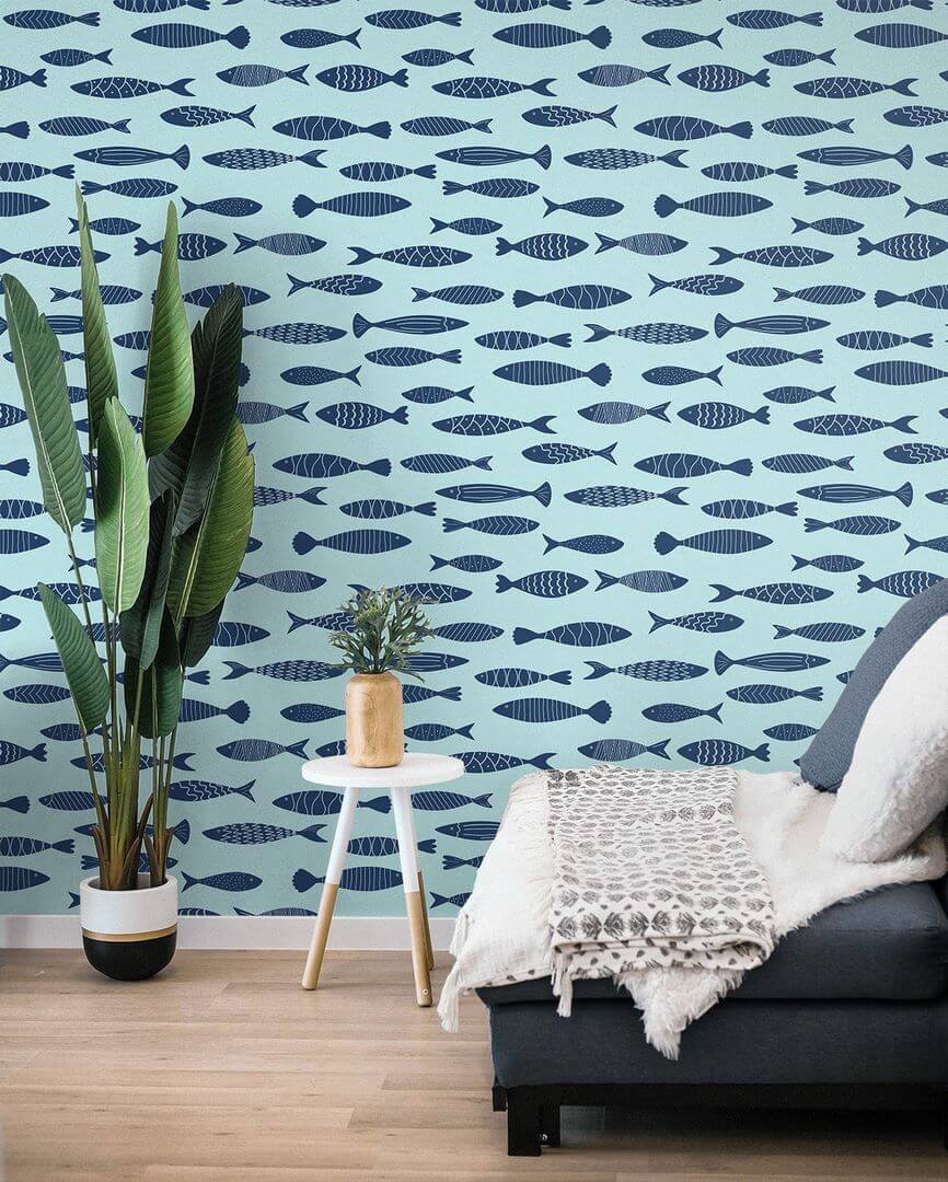 Tapeta ryby Seabrook SC21502 Summer House