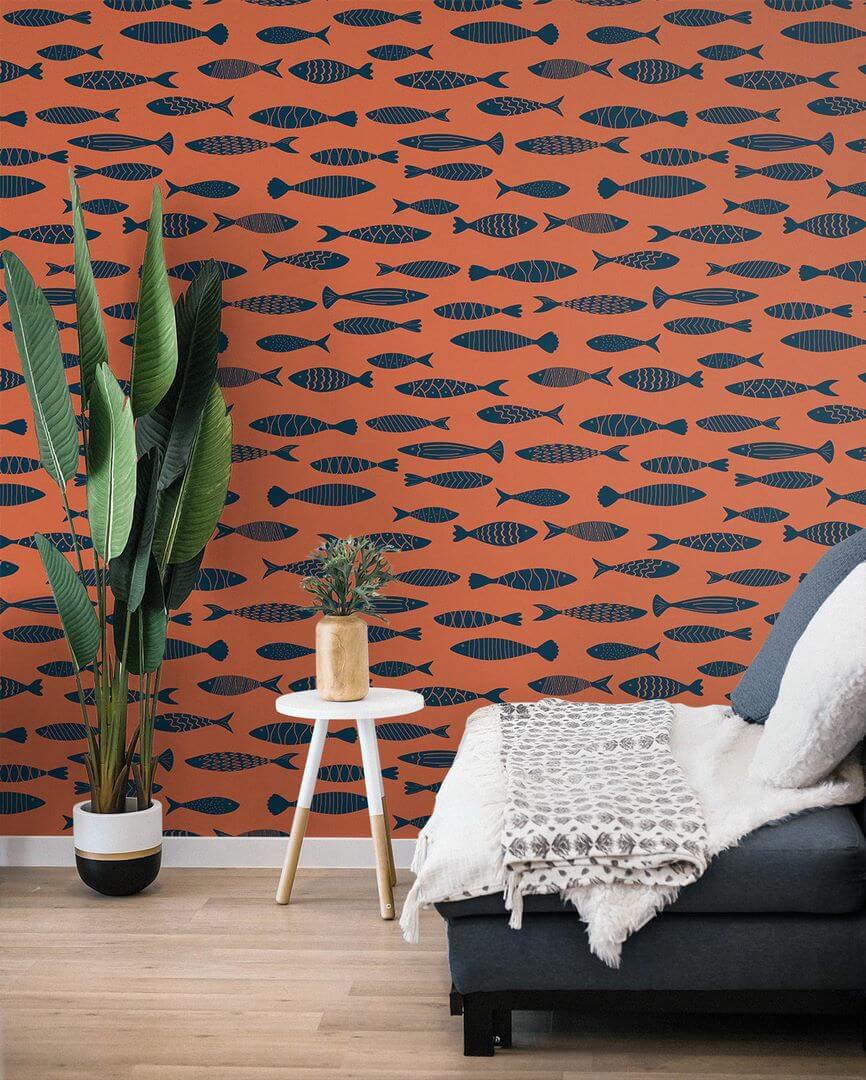 Tapeta ryby Seabrook SC21506 Summer House