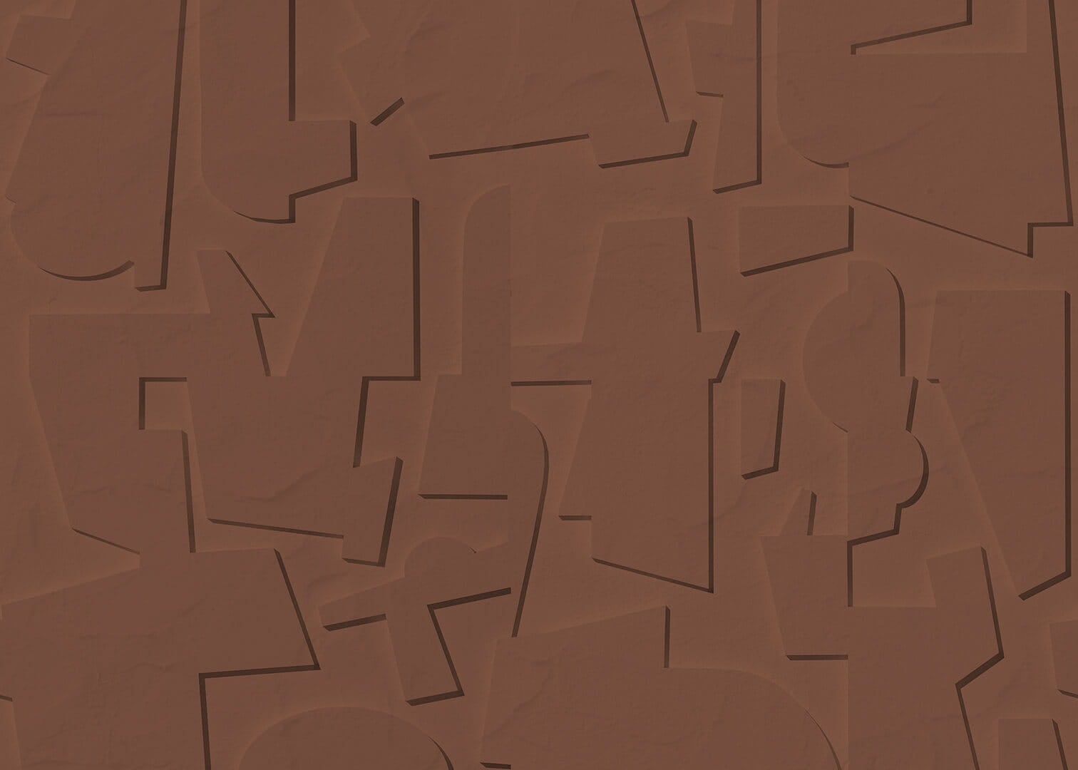Fototapeta abstrakcyjna z efektem 3D Rebel Walls R20197 Abstract Wood Rust Coconuts_deco