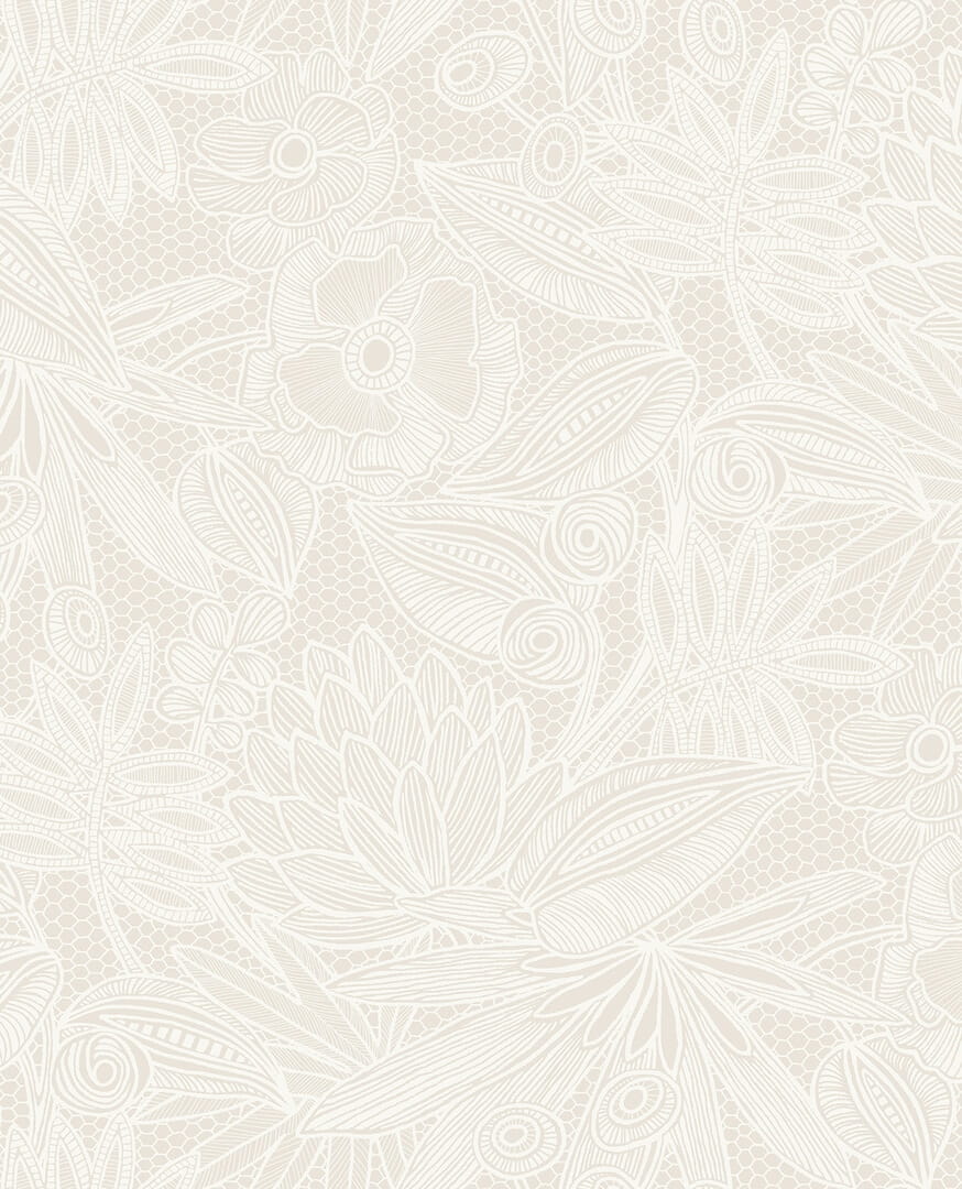 Tapeta koronkowe kwiaty Eijffinger 340110 Gilded