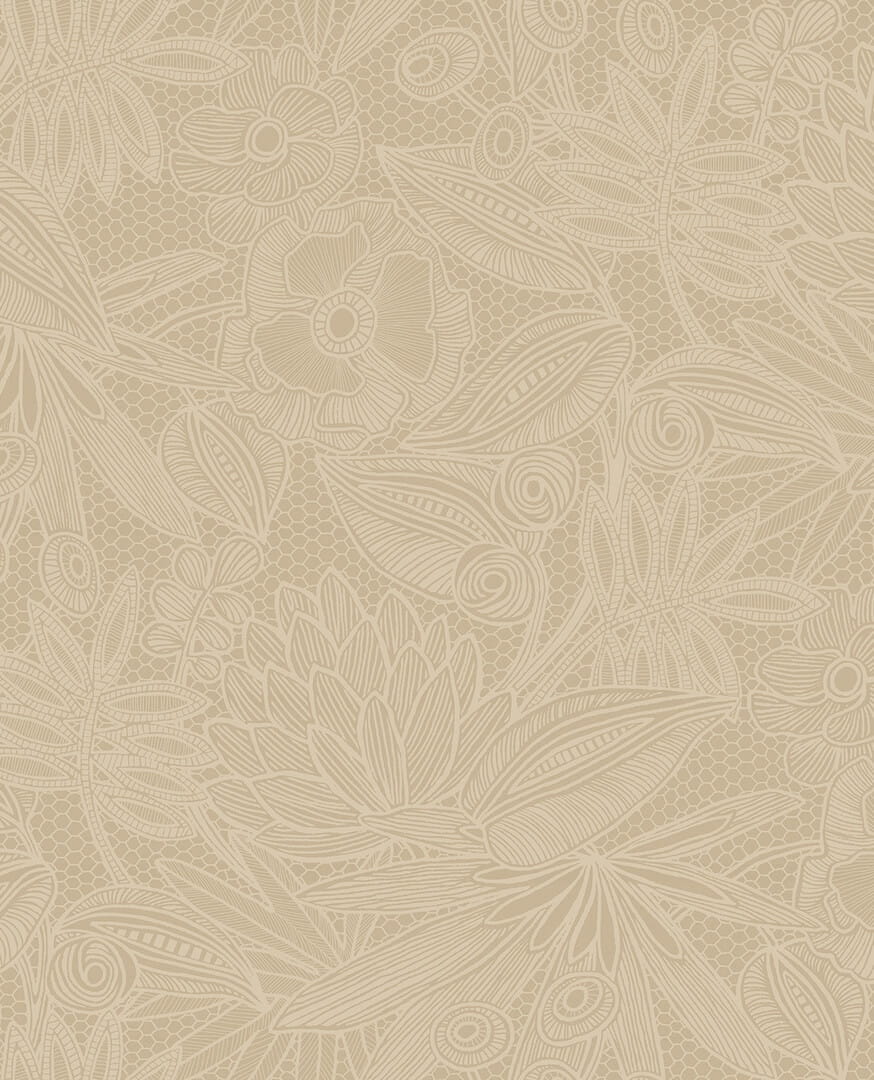 Tapeta koronkowe kwiaty Eijffinger 340112 Gilded