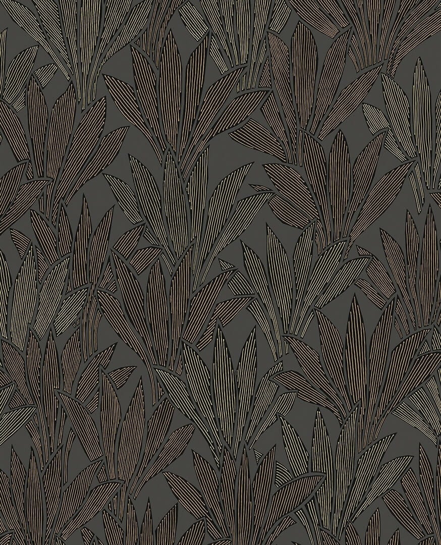 Tapeta stylizowane liście Eijffinger 340154 Gilded