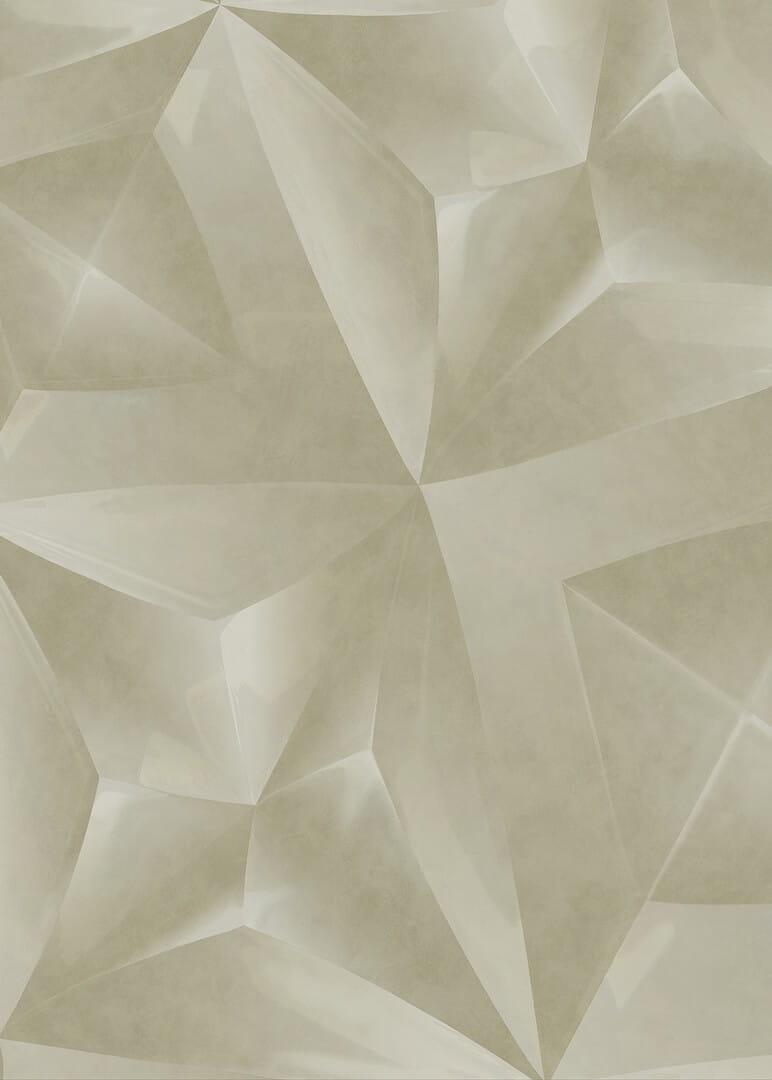 Mural geometryczny z efektem 3D Eijffinger 340191 Gilded