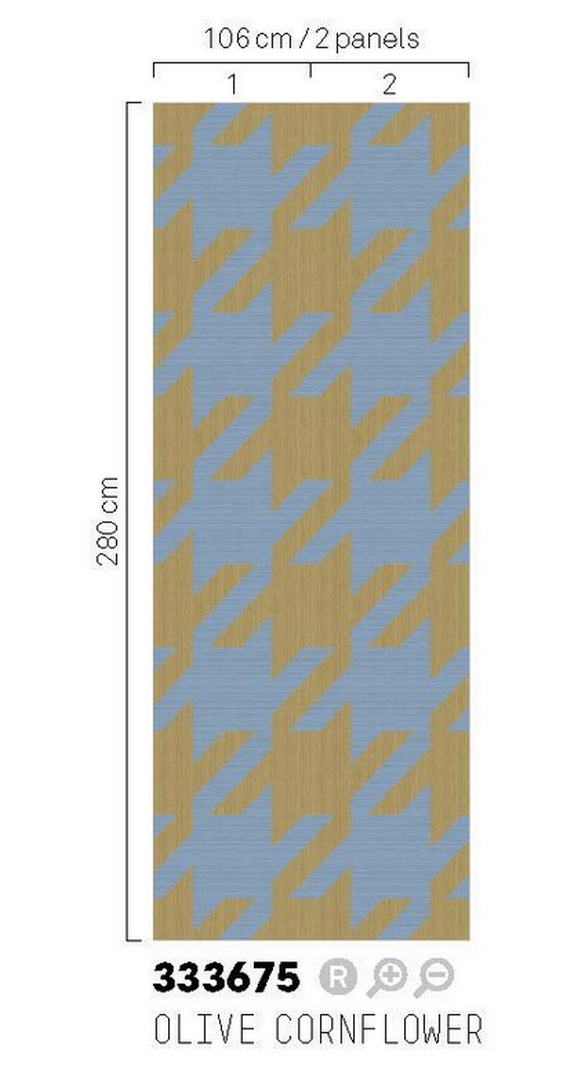 Mural współczesna pepitka Eijffinger 333675 Revive