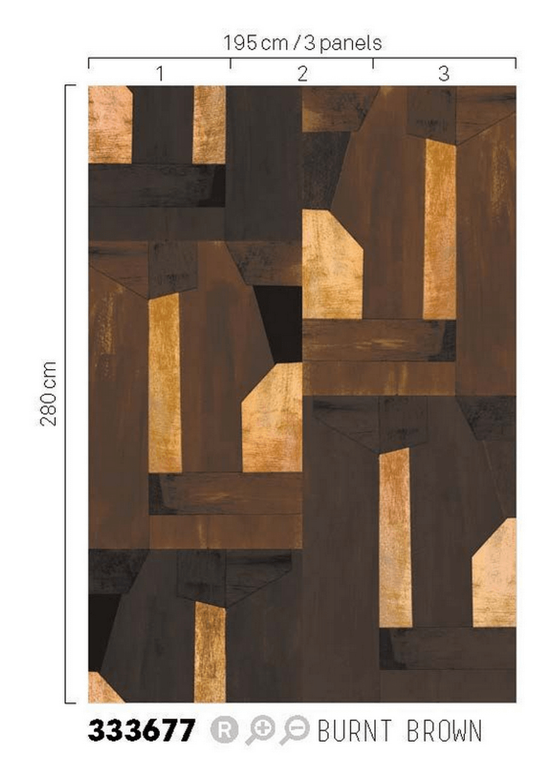 Mural geometryczny Eijffinger 333677 Revive