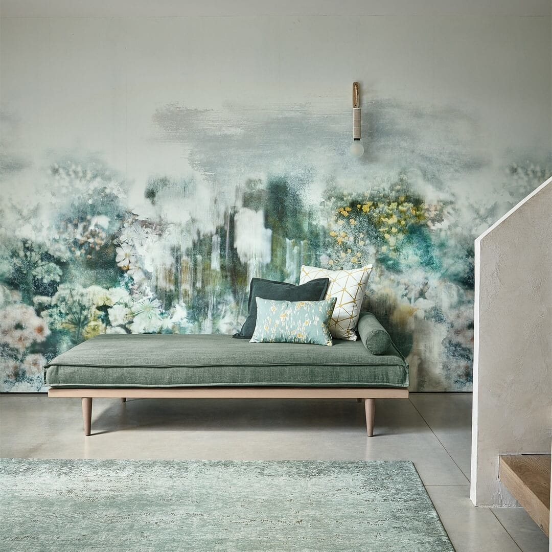 Tkanina wiskozowa z haftem Villa Nova V3152/08 Haldon Reverie