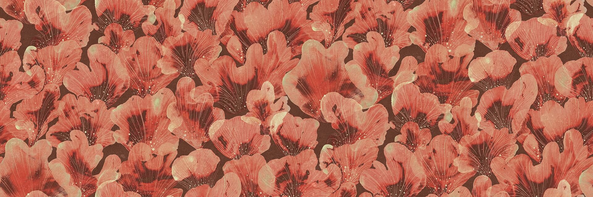 Fototapeta koralowce Rebel Walls R19822 Corals Red Anna Norrman