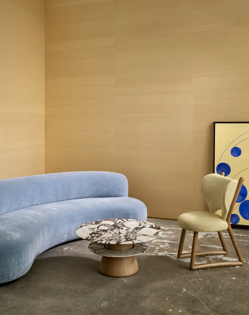 Tapeta tekstylna jedwab dupion Arte Papillon 58546 Le Couturier