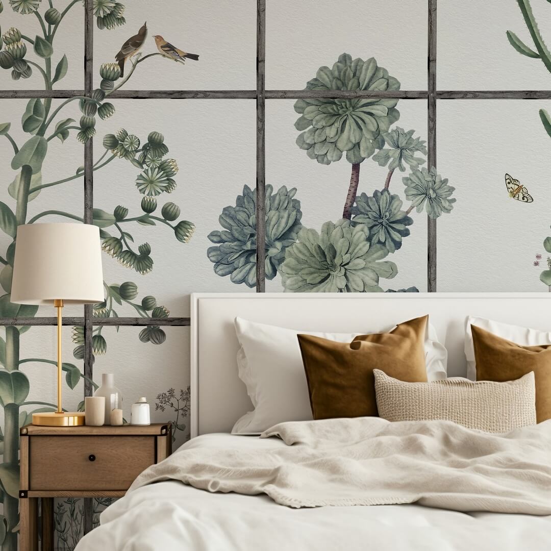 Fototapeta egzotyczna roślinność Les Dominotiers DOM3005 Jardin Secret Volume 13