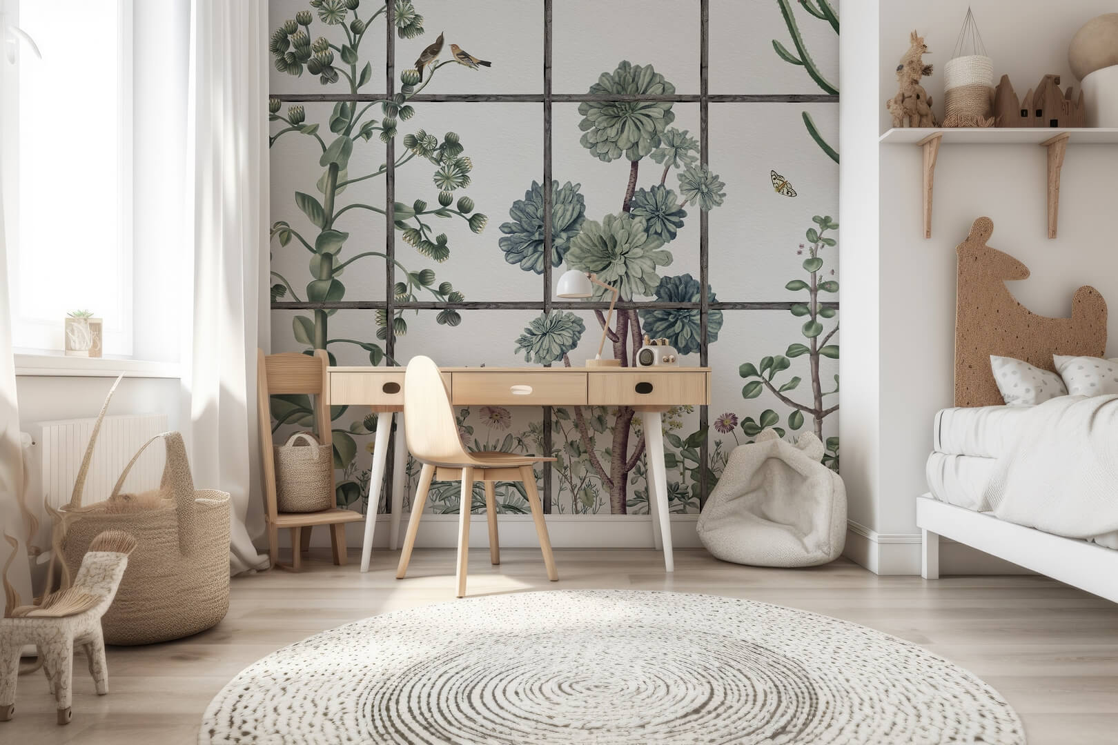 Fototapeta egzotyczna roślinność Les Dominotiers DOM3005 Jardin Secret Volume 13