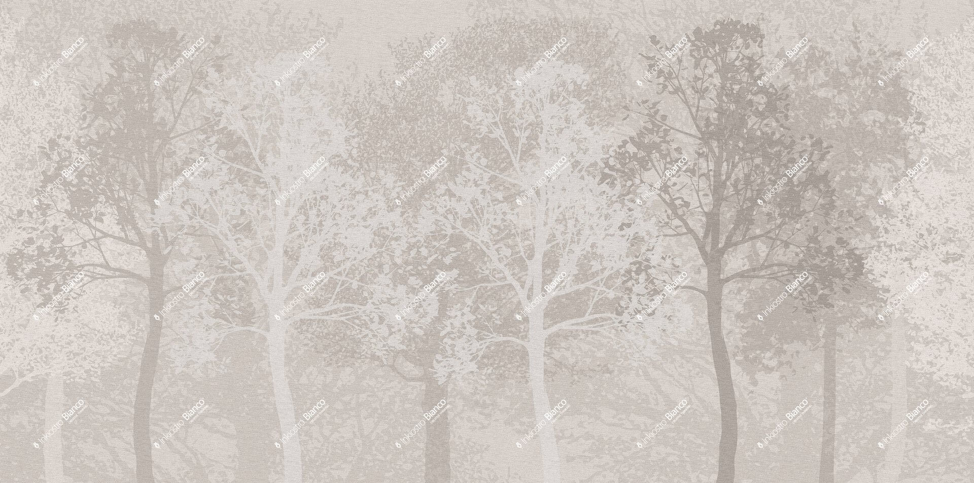 Fototapeta drzewa Inkiostro Bianco BIRCH INKRKHI2402 White Paper