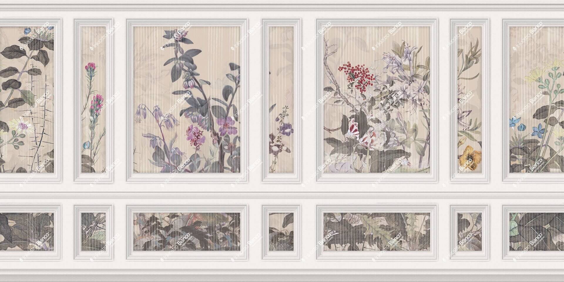 Fototapeta botaniczna Inkiostro Bianco POETIC INKNVKO2402 White Paper