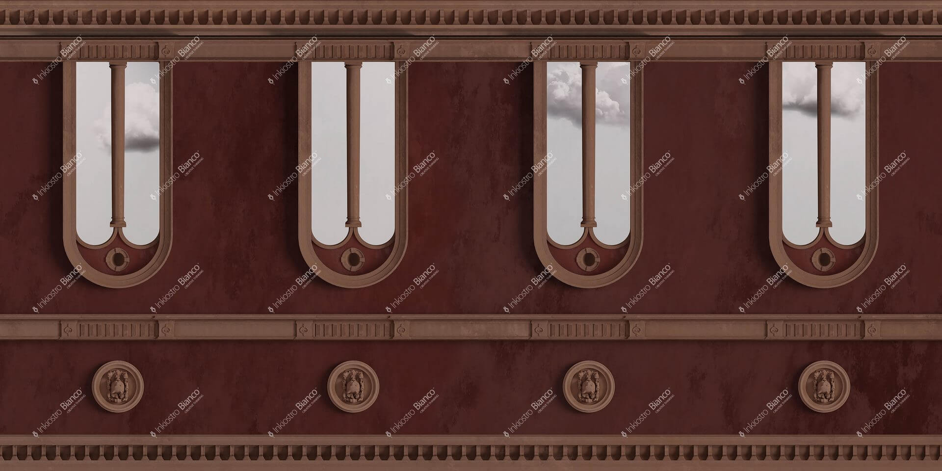 Fototapeta architektura i okna Inkiostro Bianco MATILDICA INKSTSN2101 Architecture