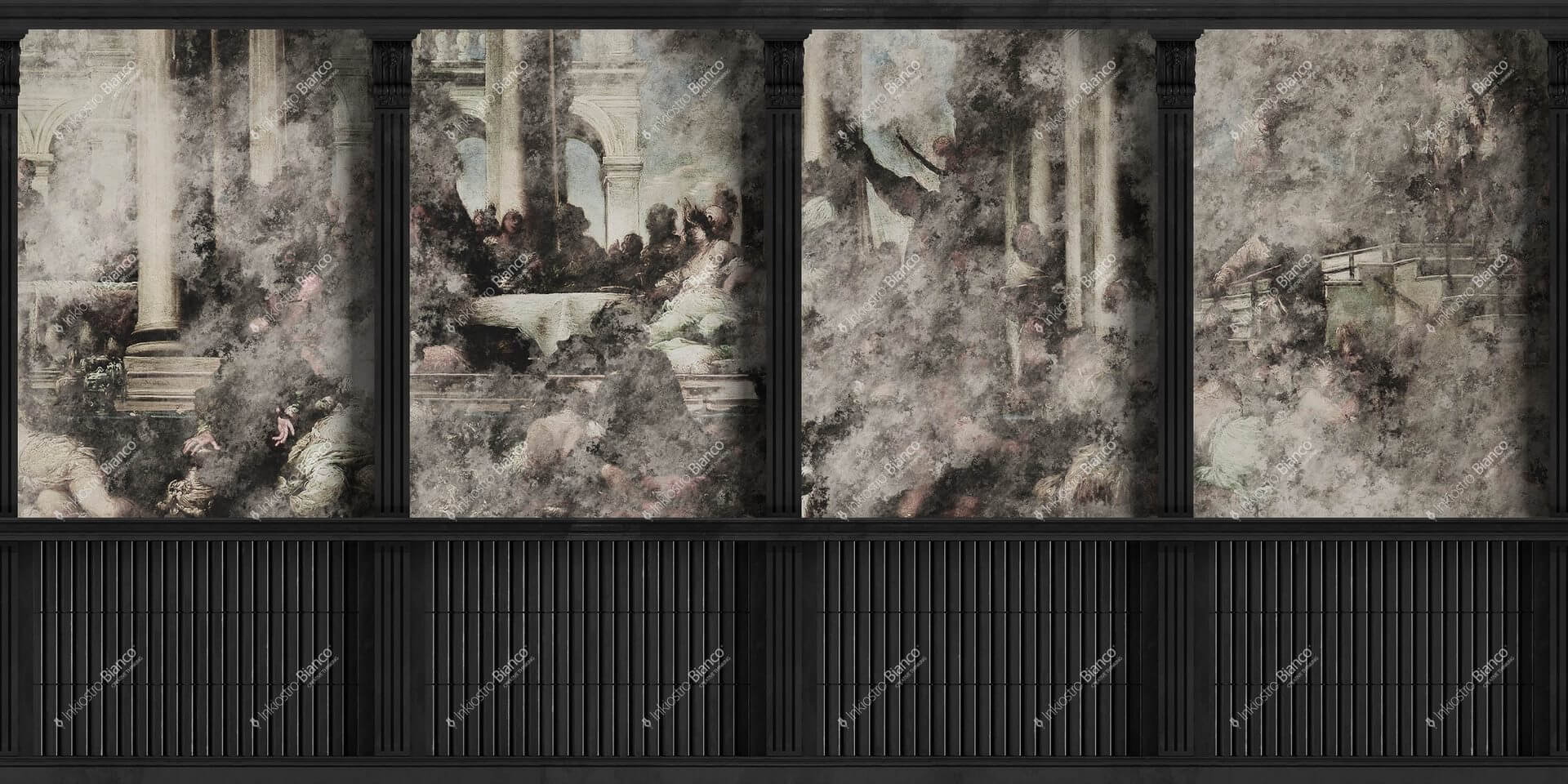 Fototapeta obraz historii i architektura Inkiostro Bianco TERSICORE INKTSII2101 Architecture