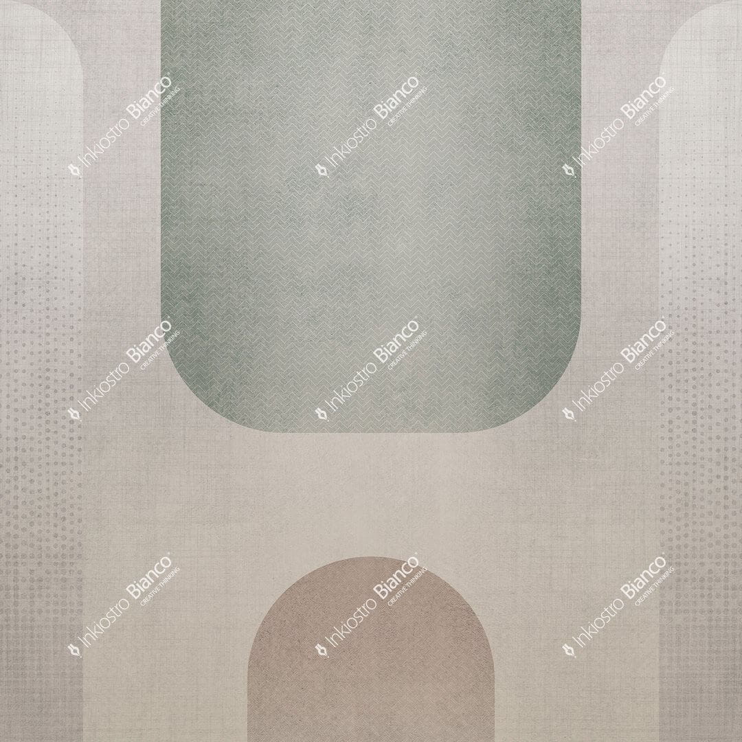 Fototapeta geometryczna Inkiostro Bianco SUNRISE INKTUID2303 Geometric Landscape