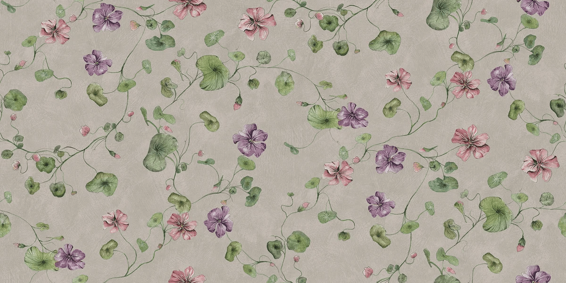 Mural roślinne pnącza Boras Tapeter Studio 9578W My Feldt Violetta