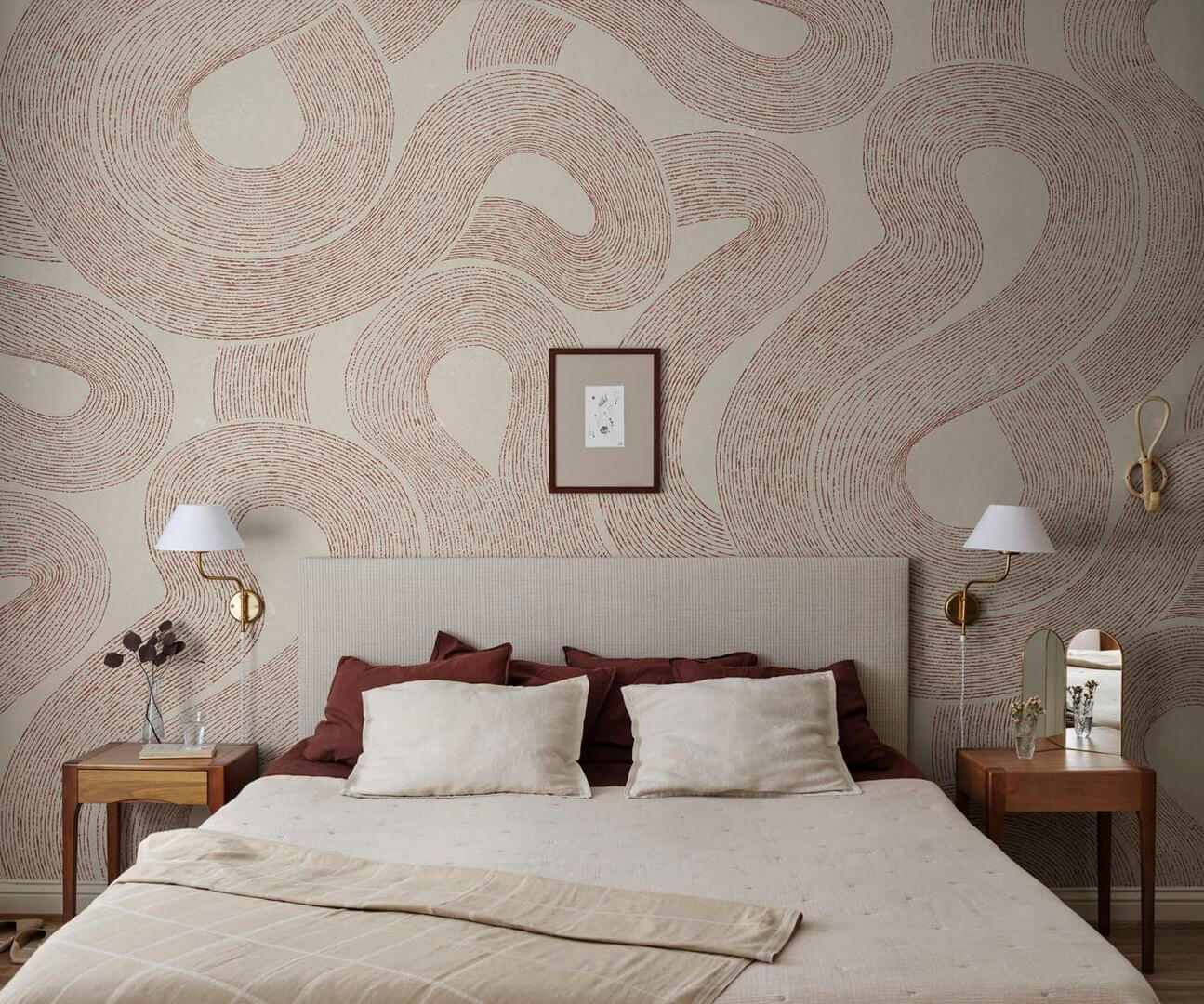 Fototapeta abstrakcyjne fale Sandberg S10547 Zen Mural Special Edition