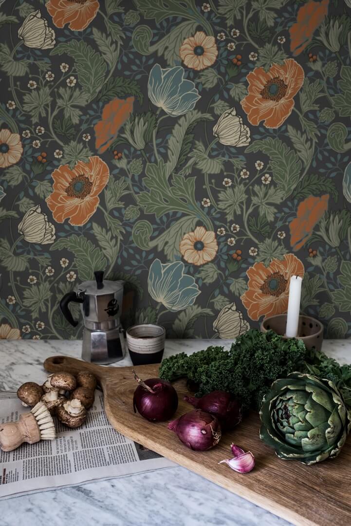 Tapeta kwiaty Midbec 33000 Anemone Apelviken