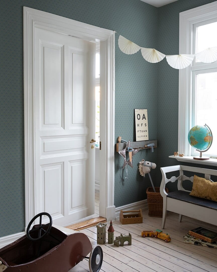 Tapeta drobne bukiety kwiatów Midbec 33028 Lilja Apelviken