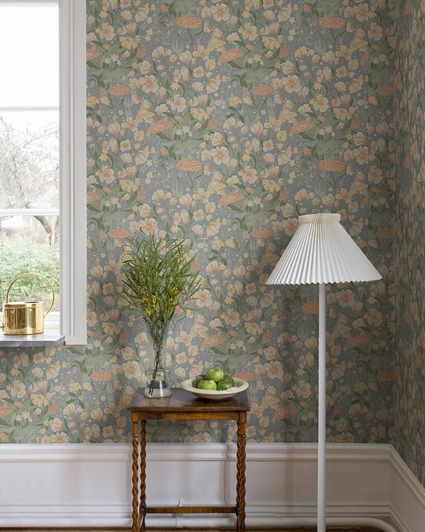 Tapeta kwiaty i liście Midbec 22010 Hava Fagring