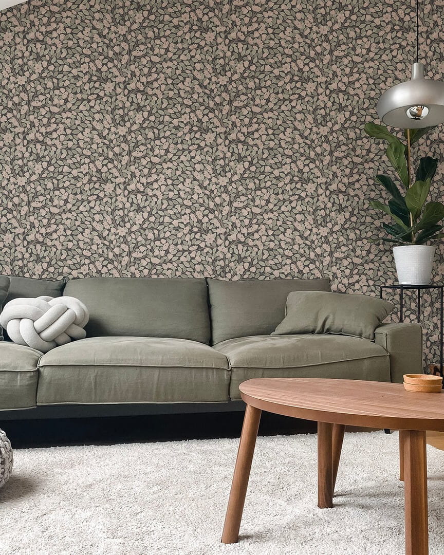 Tapeta kwiaty magnolii Midbec 26009 Magnolia Klara o Tove