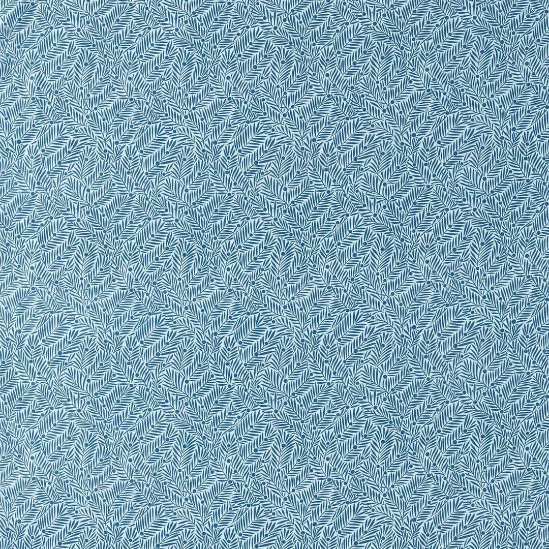 Tkanina bawełniana z roślinnym wzorem Morris & Co. 227227 Yew & Aril Bedford Park Fabric