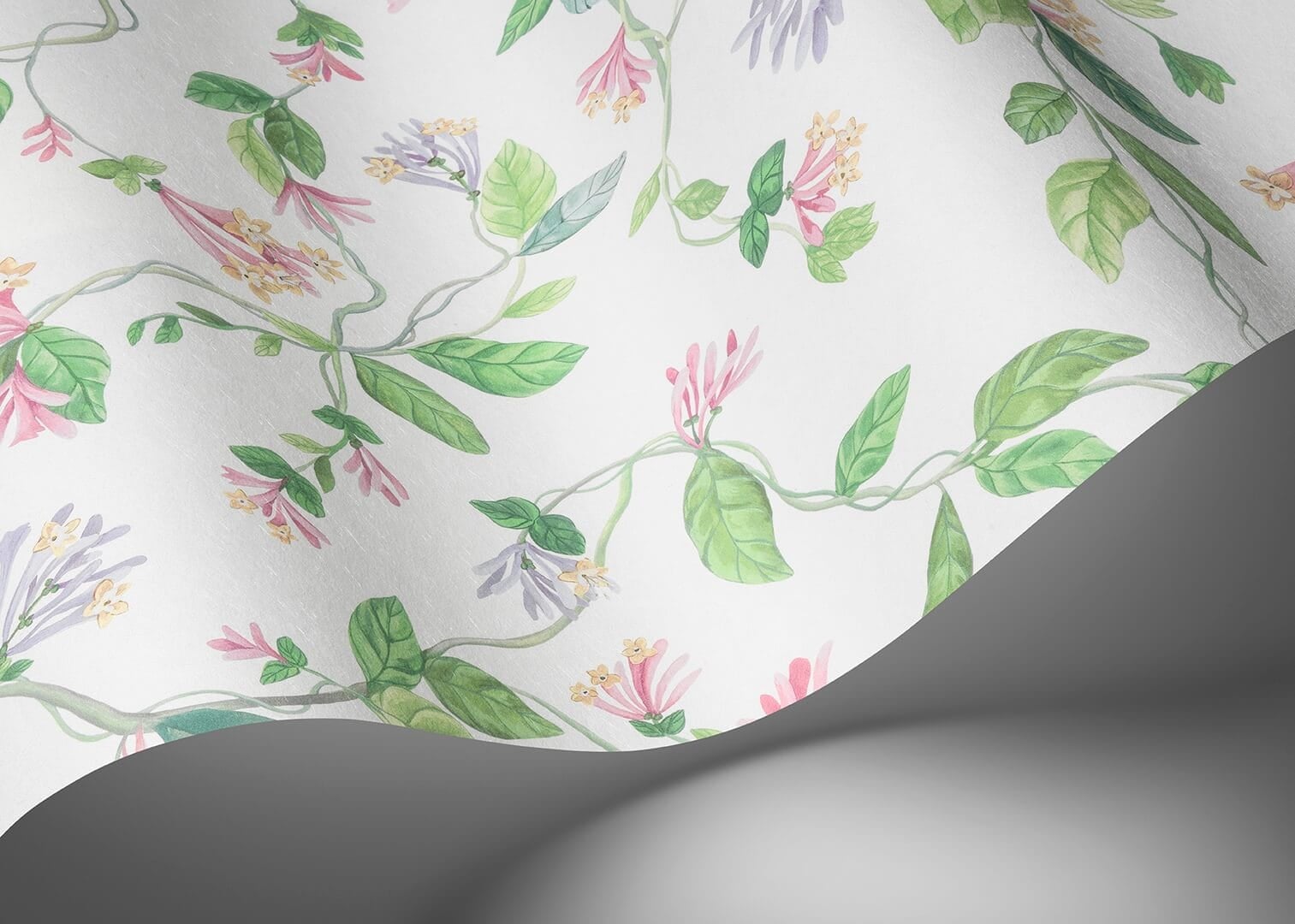 Tapeta roślinne pnącza Cole & Son Flora 124/3015 Selection of Hummingbirds
