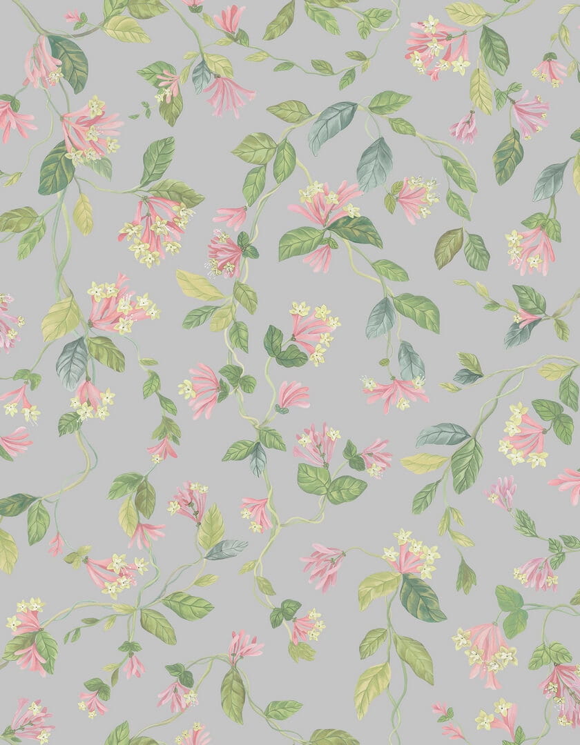 Tapeta roślinne pnącza Cole & Son Flora 124/3017 Selection of Hummingbirds