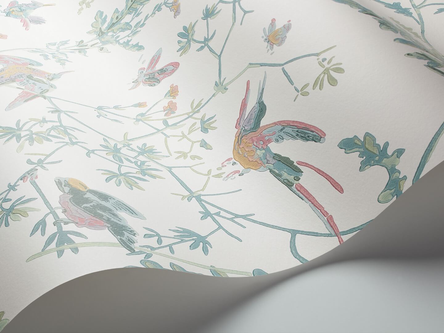 Tapeta ptaki Cole & Son Hummingbirds 112/4016 Selection of Hummingbirds