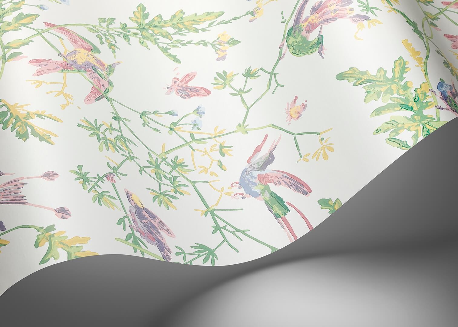 Tapeta ptaki Cole & Son Hummingbirds 124/1001 Selection of Hummingbirds