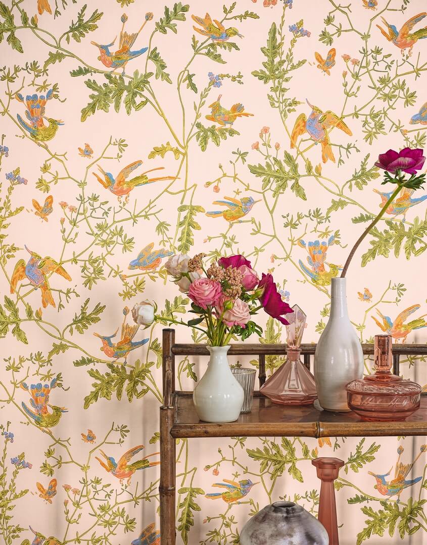 Tapeta ptaki Cole & Son Hummingbirds 124/1002 Selection of Hummingbirds