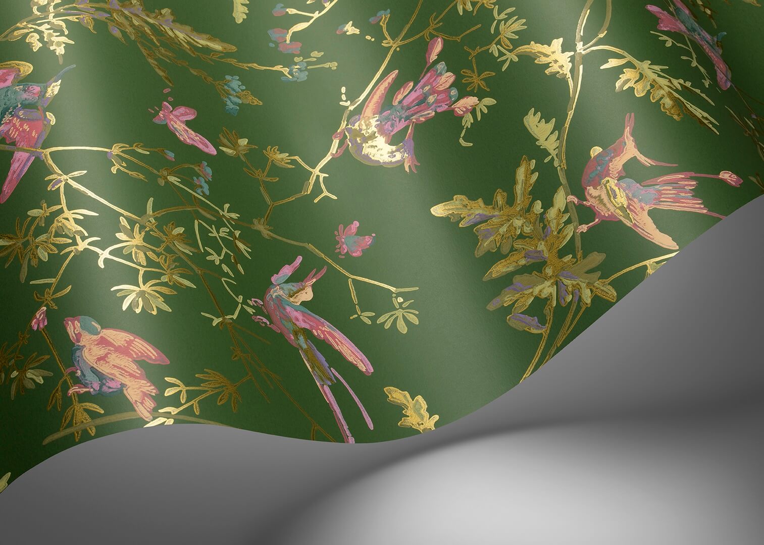 Tapeta ptaki Cole & Son Hummingbirds 124/1005 Selection of Hummingbirds