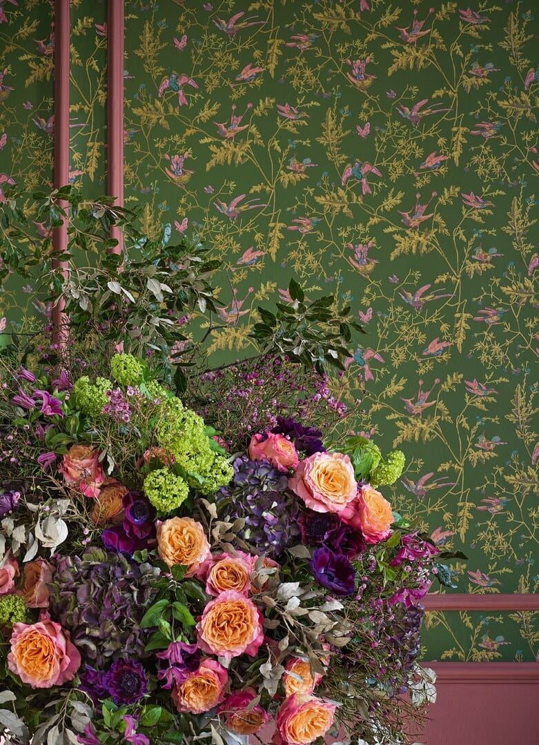 Tapeta ptaki Cole & Son Hummingbirds 124/1005 Selection of Hummingbirds