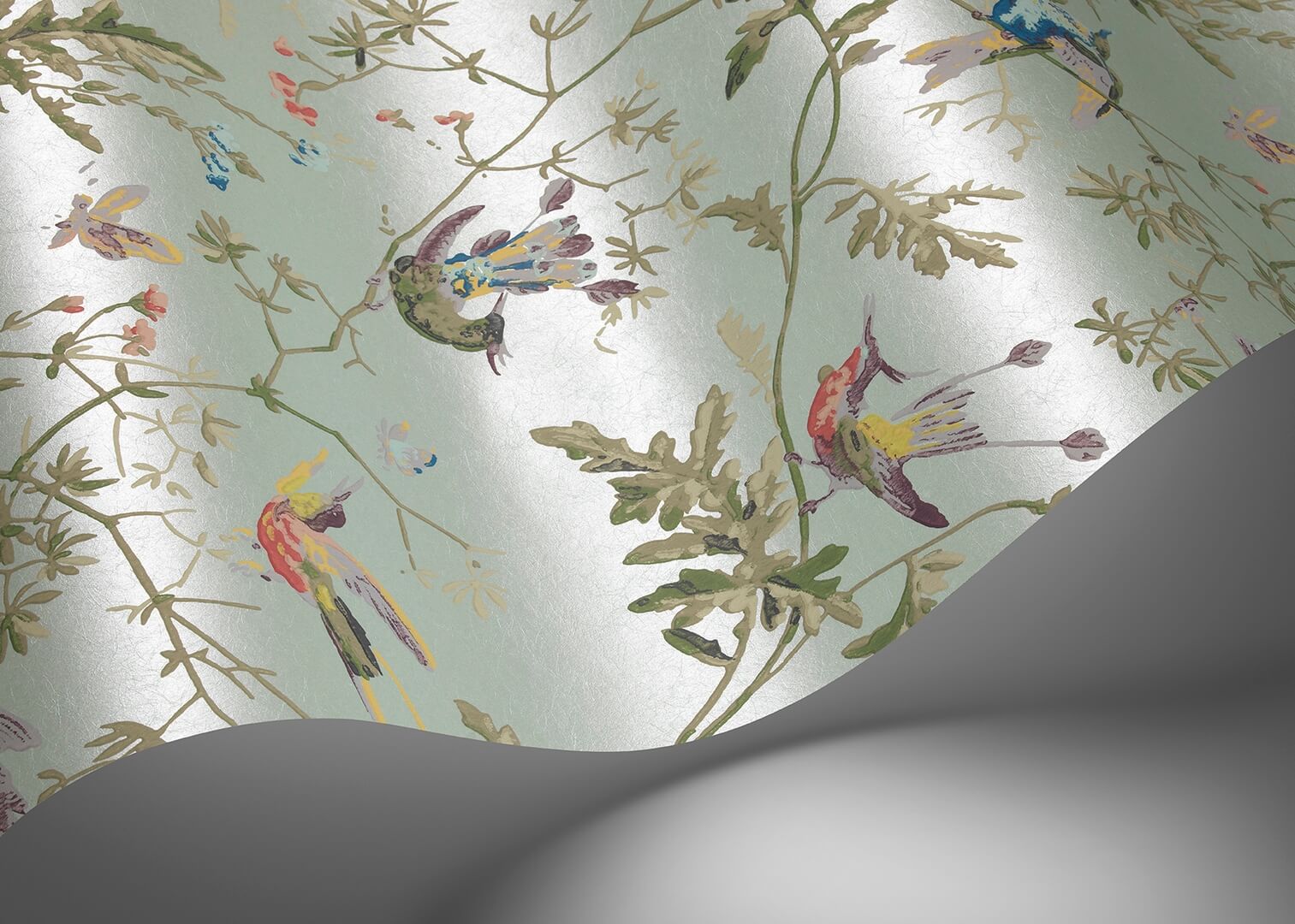 Tapeta ptaki Cole & Son Hummingbirds 124/1007 Selection of Hummingbirds