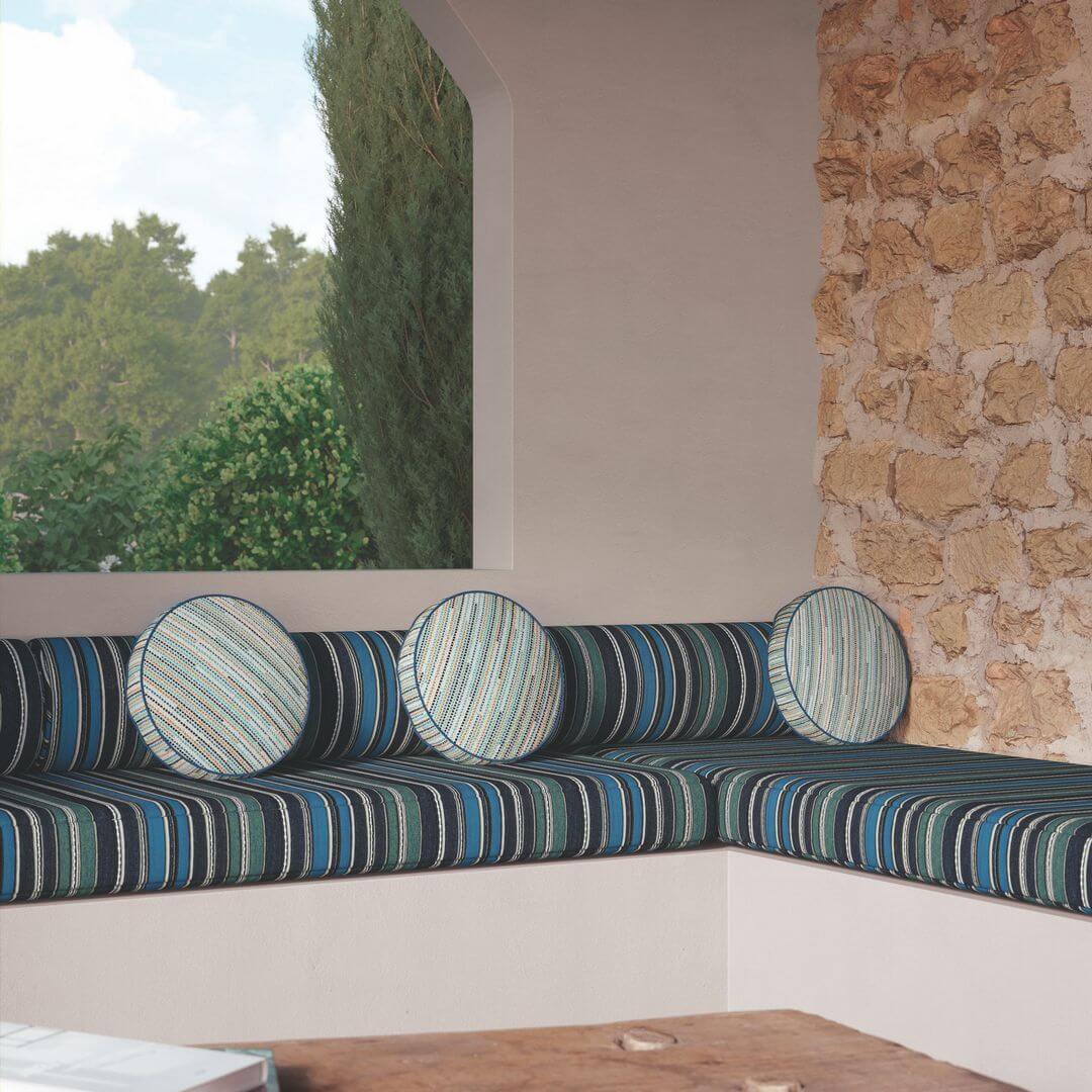 Tkanina obiciowa outdoor Casamance 48070123 Carillo West Bay