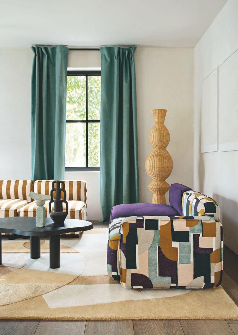 Tkanina bawełniano-lniana Casamance 36155002 Paris Texas 6