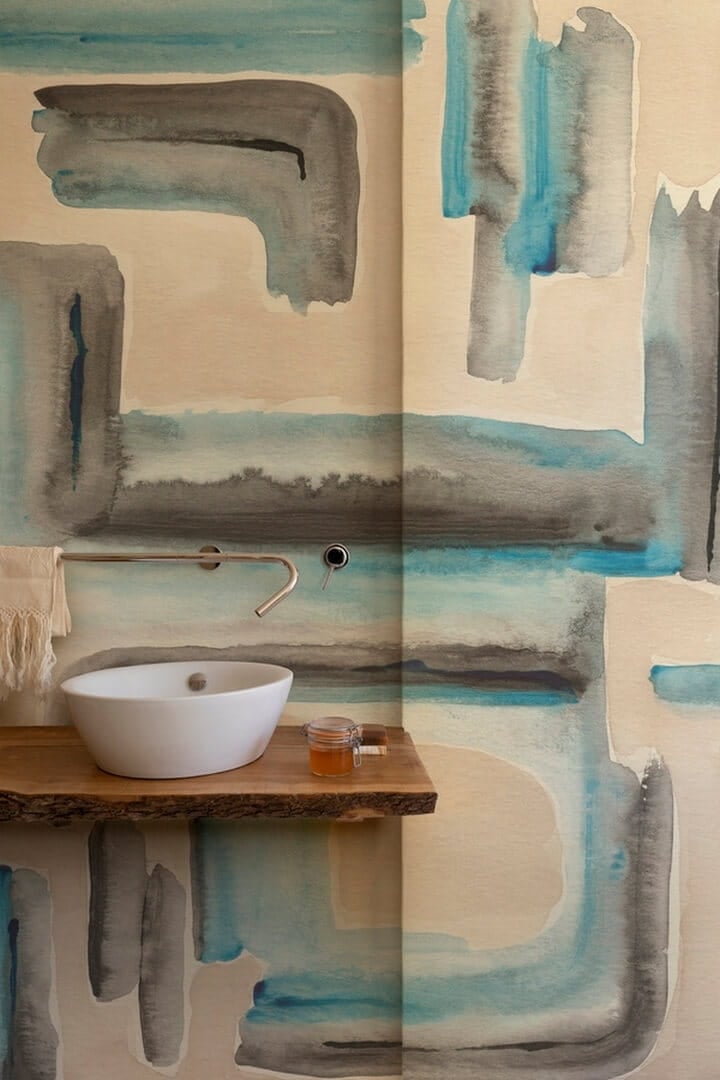 Fototapeta pod prysznic abstrakcyjna Wall & Deco WET_FR2402 Frattempo WET SYSTEM 2024