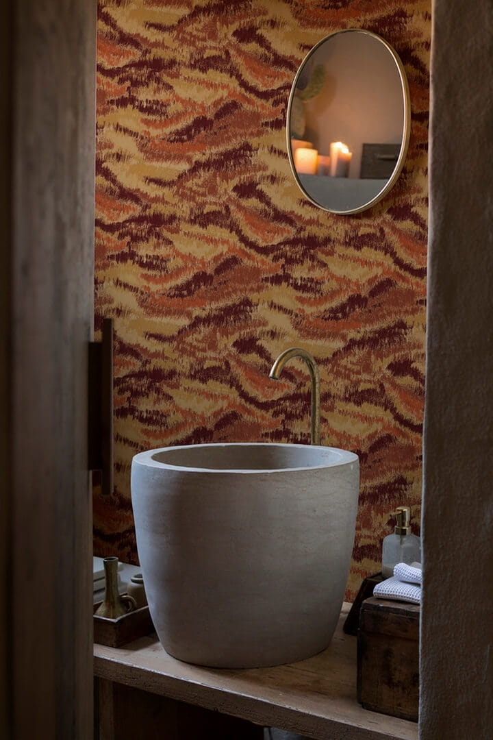 Fototapeta pod prysznic artystyczna Wall & Deco WET_FU2402 Furry WET SYSTEM 2024