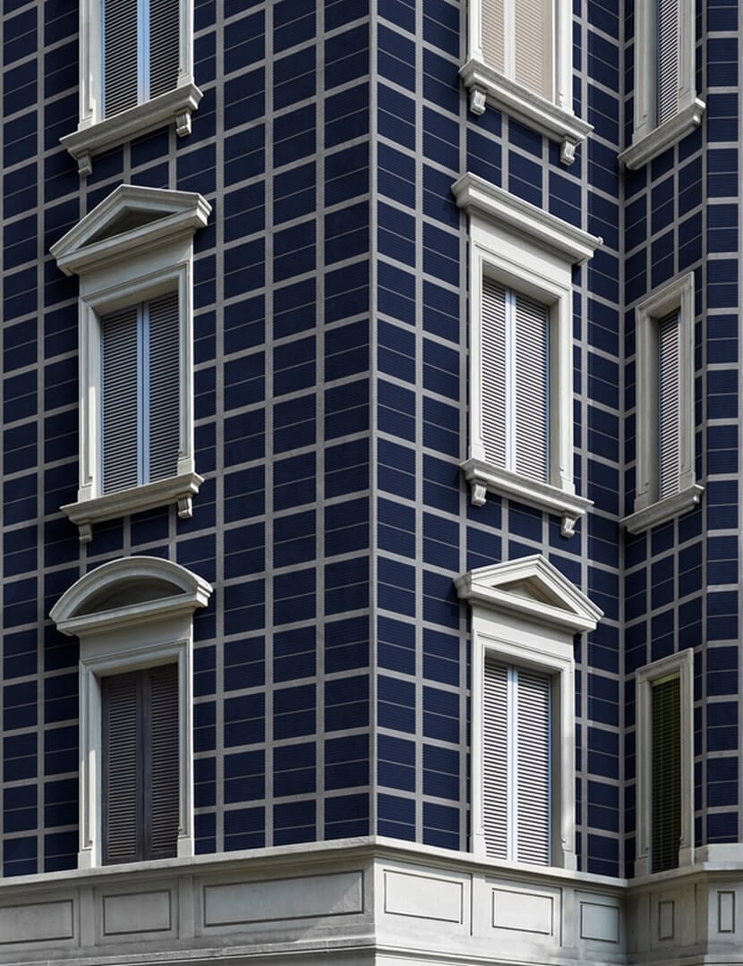 Fototapeta zewnętrzna geometryczna Wall & Deco M_OUT_BP2202 Between the lines - Parigi OUT Systen 2022