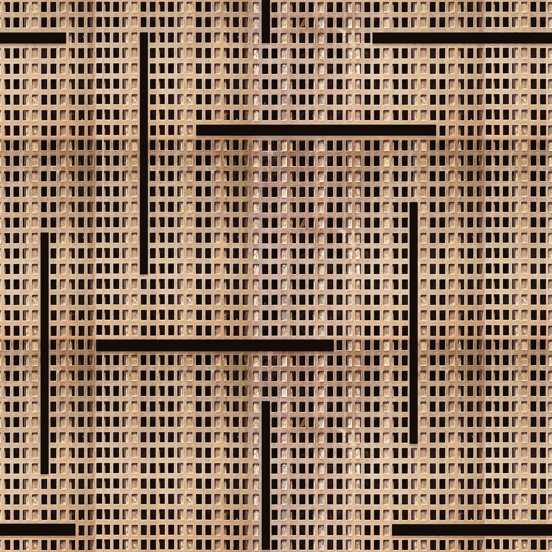 Fototapeta zewnętrzna geometryczna Wall & Deco OUT_GB2201 Graphic Buzz OUT Systen 2022