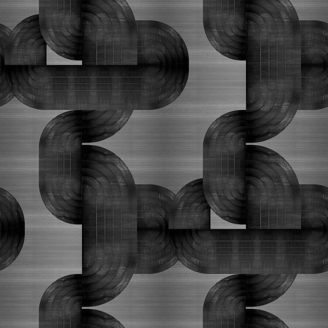 Fototapeta zewnętrzna abstrakcyjna geometria Wall & Deco OUT_WV2202 Weaves OUT Systen 2022